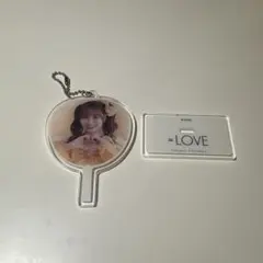 = LOVE イコラブ 大場花菜 ミニくじ アクリルキーホルダー
