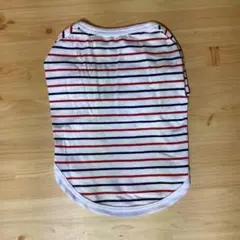 犬服　VERY ベリー　コットンボーダーTシャツ(袖あり)トリコロール3号のサムネイル