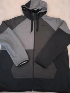Nike ジップアップパーカー グレー/ブラック