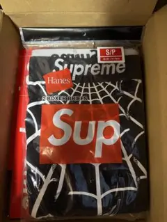 シュプリーム x ヘインズ スパイダーマンボクサーブリーフ (2パック