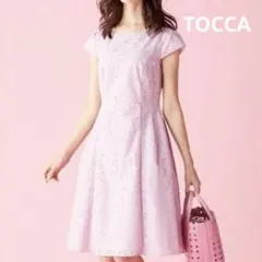 美品☆TOCCA☆SPRING WALTZ フラワーウーマン ドレス 刺繍