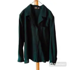 DAKS 【9R M】スキッパーシャツ レディース 古着 USED