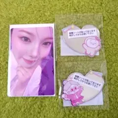 NiziU【ハッピードロー】フォトカード＆アクリルミラーステッカー2種　アヤカ