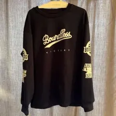 BOUNDLESS グラフィックスウェット 紺