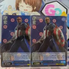MARVEL 2枚 SR ブレイブ・ニュー・ワールド キャプテン・アメリカ