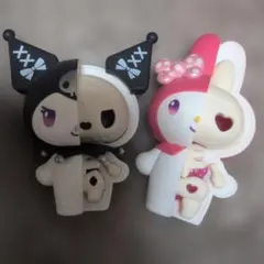 サンリオ マイメロディ クロミ 解体パズルフィギュア ２体