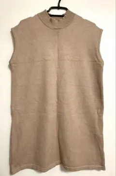 ROYAL PARTY ベージュ ニットベスト F