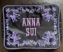 ANNA SUI（アナスイ）ロゴ刺繍スーパーマルチバッグ タブレットケース