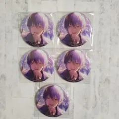 プロセカ×あんスタコラボ グリッター缶バッジ 青柳冬弥