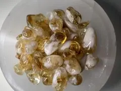 シトリン 細石 色んな大きさ 108g