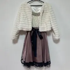フォーマルワンピース　ボレロセット