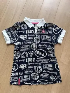 le coq sportif GOLF 総柄ポロシャツ レディース S