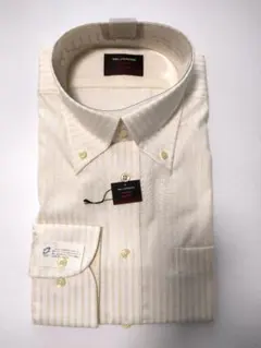 Mr. Junko ストライプ長袖ワイシャツ　新品Ｌサイズのサムネイル