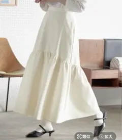 LOWRYS FARM ガララウンドティアードスカート