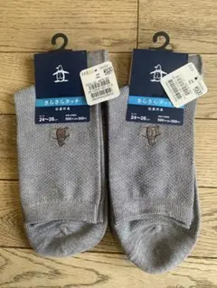 【未使用】メンズ靴下　2足セット　24〜26cmのサムネイル