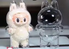 2個【ラブブケース】LABUBU 立ち 透明ケース クリアケース 保護ケース