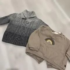 テータテート　トレーナー　GAP ニット　セーター　80cm