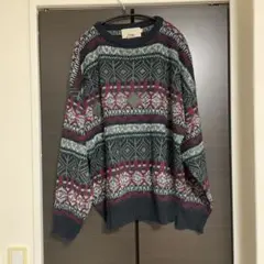 【STREET SCENE】90s〜00s韓国製ストリートニット