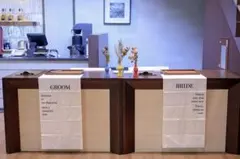 BRIDE & GROOM タペストリー