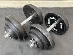 FITNESS JM SPORTS ウエイトプレート合計約60kgセット FITNESS JM SPORTS ダンベル シャフトセット 60kg - メルカリ