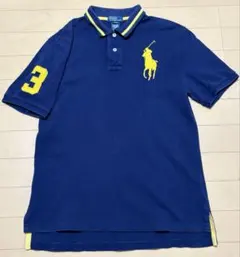 Polo by Ralph Lauren ポロシャツ ネイビー イエローポニー