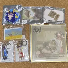 天穂のサクナヒメ　色紙　缶バッジ　アクリルキーホルダー　ココロワヒメ