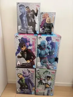 ［値下げ］ジョジョ　一番くじ　フィギュア　6点セット