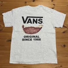 VANS GYOZA 餃子 Tシャツ L 霜降りグレー 中古美品