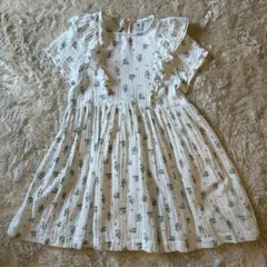 美品⭐︎プチバトー　コットン花柄ワンピース 10ans