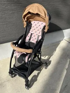 日除けおまけ付　ピジョン　Bingle BA9/トフィーベージュ（限定品）中古品 日除けおまけ付 ピジョン Bingle BA9/トフィーベージュ（限定品