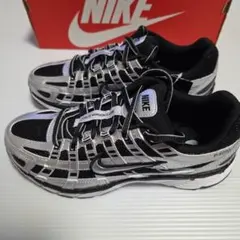 未使用❗W ナイキ　Pー6000 黒/シルバー27.5cm