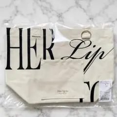 【値下げ不可】Her lip to トートバッグ 名古屋 モノトーンのサムネイル