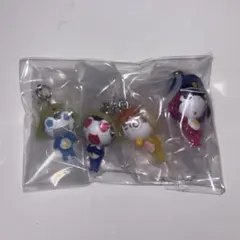 ちびケロ　めじるしアクセサリー　セミコンプ4種セット