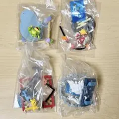 포켓몬 ふんわりゆらりん飾り4点 ニョロトノ リーシャン 피카츄 キュウコン