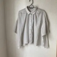 半袖シャツ サイズF ポリエステル85% 綿15%新品