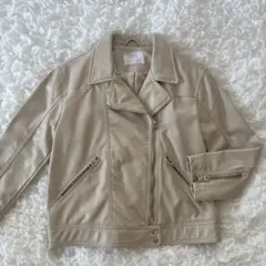 ZARA kids ライダースレザージャケット