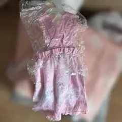 マイメロ　ピンクキャラクター柄ドレス100cm