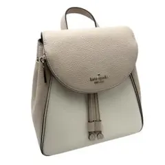⭐️美品⭐️ kate spade new york ベージュ レザー バックパック