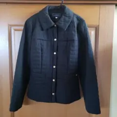 クイーンズコート　キルティングジャケット　黒　美品