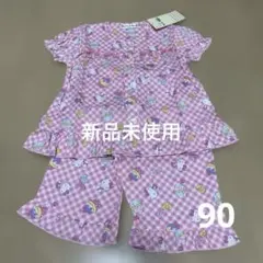 新品未使用　サンリオ　キティちゃん　パジャマ　90のサムネイル