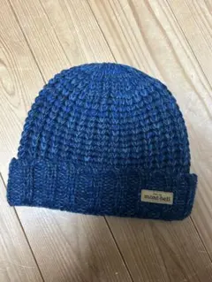 mont-bell ニット帽 M/L ネイビー