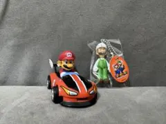 マリオカートフィギュアとルイージキーホルダーセット
