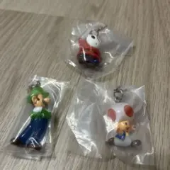 スーパーマリオ めじるしアクセサリー ルイージ キノピオ ヘイホー