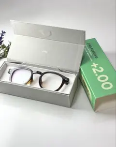 新品 JINS READING (+2.00)FRD-23S-009 老眼鏡