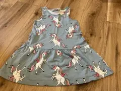 【新品】H&M ユニコーン ノースリーブワンピース 90センチ