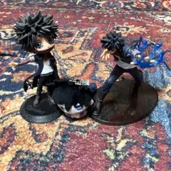 ヒロアカ　荼毘　フィギュア　クリップマスコット　セット