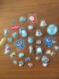 ボンボンドロップシール　おすそ分け　エンジェルブルー　ポチャッコ他　うるちゅる