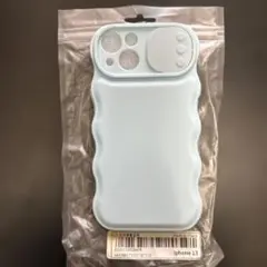 iPhone 13 ライトブルー ケース カバー スマホ