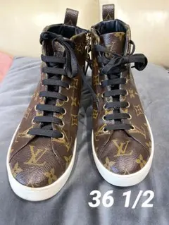 ルイヴィトン　ハイカットスニーカー　モノグラム
