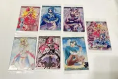 プリキュアカードウエハース12 キミとアイドルプリキュア7点セット